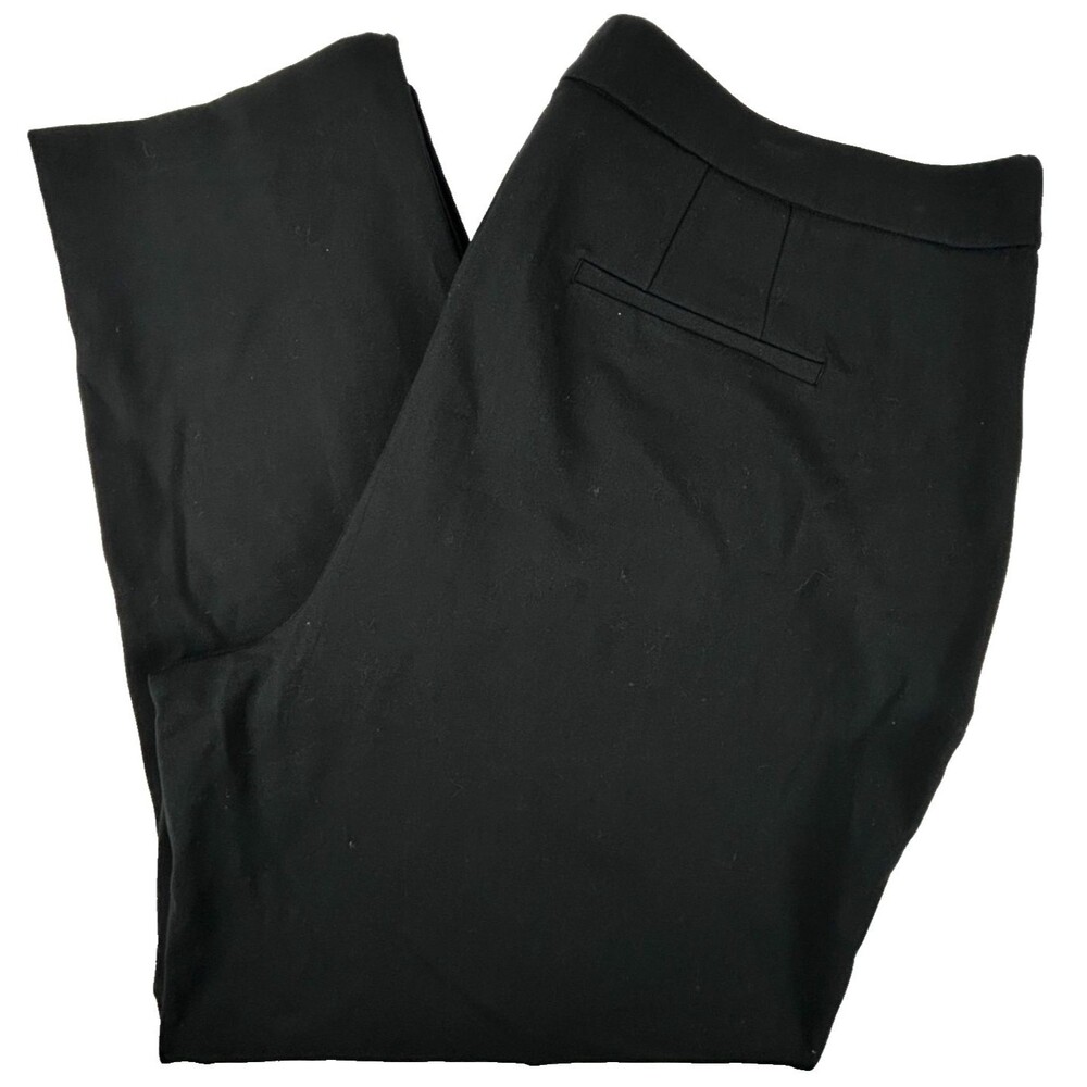 Eloquii Women’s Black Ponte Pant Size 24 Dress Pants NEW